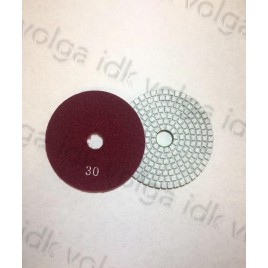 Алмазный гибкий шлифовальный круг TECH NICK ECO-WHITE Д100 №30